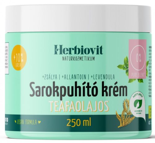 Herbiovit Sarokpuhító krém teafaolajos 250ml