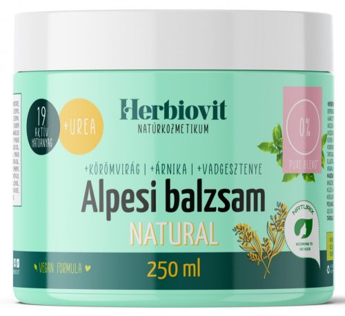 Herbiovit Alpesi balzsam NATURAL 250ml