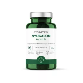   Györgytea Nyugalom 60db kapszula 03 A kiegyensúlyozott mindennapokért.