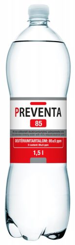 Preventa 85 csökkentett deutérium tartalmú szénsavmentes ivóvíz 1,5l