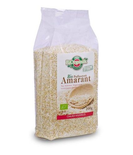 BIO puffasztott amarant 200g BiOrganik