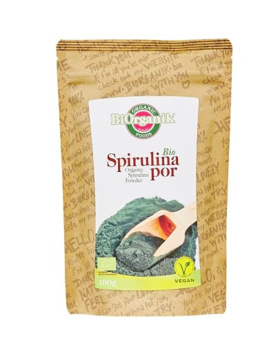 BIO spirulina por 100g BiOrganik