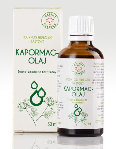 Bálint Cseppek Kapormagolaj 50ml