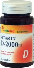 Vitaking D-2000 vitamin (90) kapszula