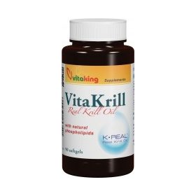 Vitaking Vitakrill olaj 500mg (90) lágykapszula