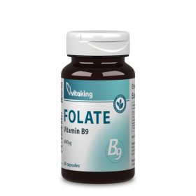   Vitaking Folate - B9 vitamin 400mcg (60) kapszula szerves folát