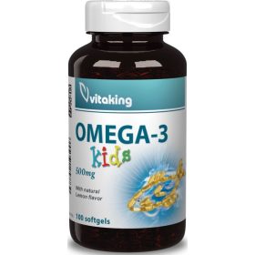 Vitaking Omega-3 Kids 500mg (100) lágykapszula