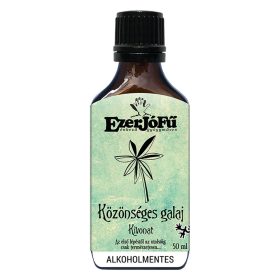   EzerJóFű Közönséges galaj kivonat 50ml alkoholmentes, növényi glicerinnel