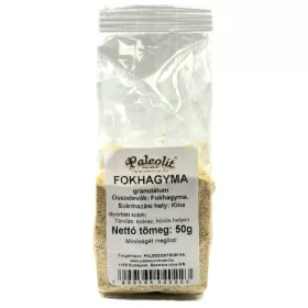   Paleolit Fokhagyma granulátum 50g Garlic granules 26-40 mesh