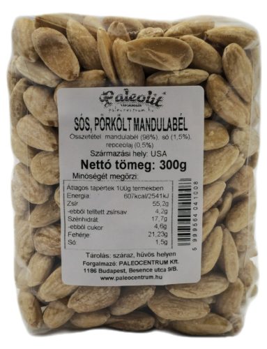 Paleolit Mandulabél sós-pörkölt 300g