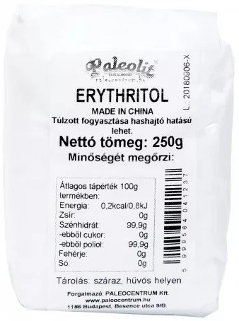 Paleolit Erythritol (eritrit) 250g