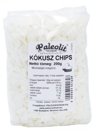 Paleolit Kókusz chips 200g