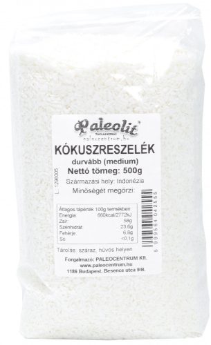 Paleolit Kókuszreszelék medium 500g