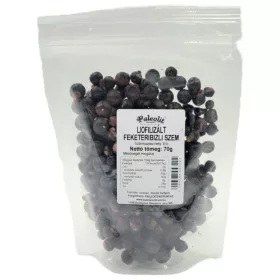   Paleolit Liofilizált fekete ribizli 70g szemek Black currant freeze-dried