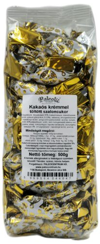 Paleolit Kakaós szaloncukor 500g krémmel töltött