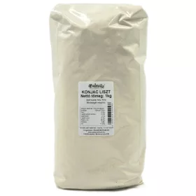   Paleolit Konjac liszt 1kg 120-200 mesh glükomannán tartalom min 90%