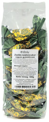 Paleolit Zselés szaloncukor 500g vegyes gyümölcsízű