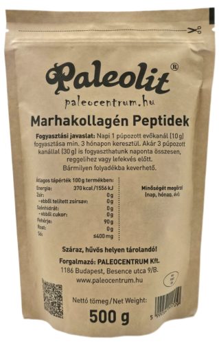 Paleolit Marhakollagén peptidek 500g