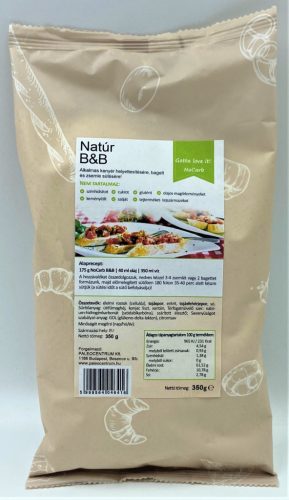 NoCarb B&B natúr rostkeverék 350g (bagett és buci) Gotta love it!