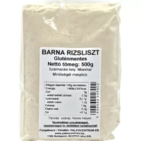 Barna rizsliszt 500g gluténmentes