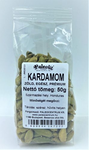 Paleolit Kardamom 50g zöld, egész, premium