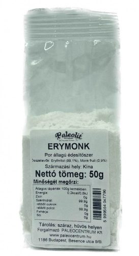 Paleolit EryMonk por állagú édesítő 50g