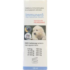   Immunerő 100ml Házi kedvencek részére (DMG+Lactoferrin+Taurin+B12)