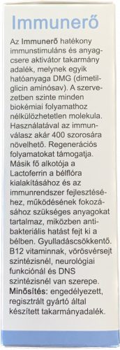 Immunerő 100ml Házi kedvencek részére (DMG+Lactoferrin+Taurin+B12)