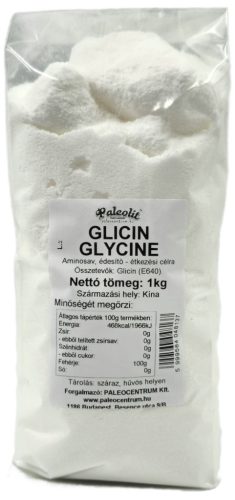 Paleolit Glicin - Glycine 1kg aminosav, édesítő