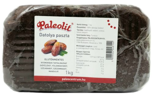 Paleolit Datolya paszta natúr 1kg (100% datolya)