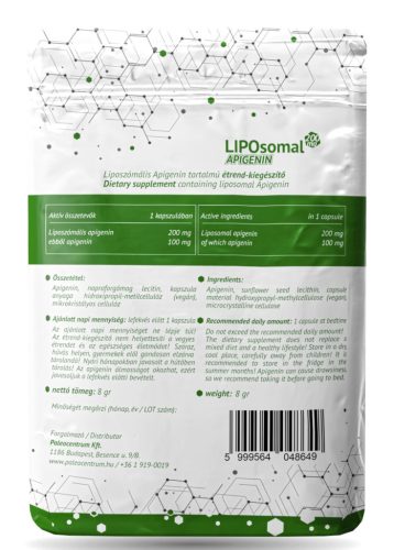 Paleolit LIPOsomal Apigenin 200mg 30db kapszula