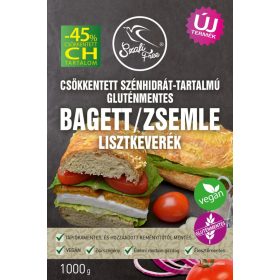   Szafi Free Csökkentett CH-tartalmú gluténmentes bagett/zsemle lisztkev. 1kg