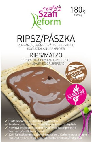 Szafi Reform Gluténmentes ripsz/pászka 180g