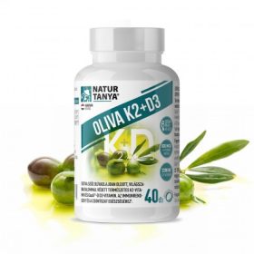   Natur Tanya® OLIVA K2+D3 40db lágyzsela kapszula vitaMK7® K2-vitaminnal