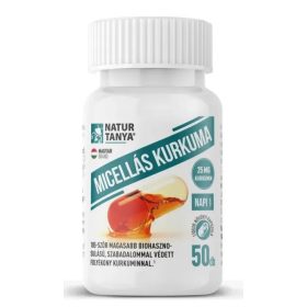 Natur Tanya® Micellás Kurkuma 50db kapszula