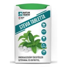 Natur Tanya® Stevia tabletta 200db