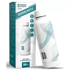  Natur Tanya® ReHydro palack - duplafalú, 304-es nemesacél vizes kulacs, 500ml-es