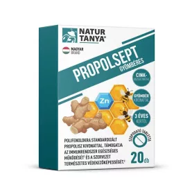   Natur Tanya® PROPOLSEPT gyömbéres szopogató tabletta 20db