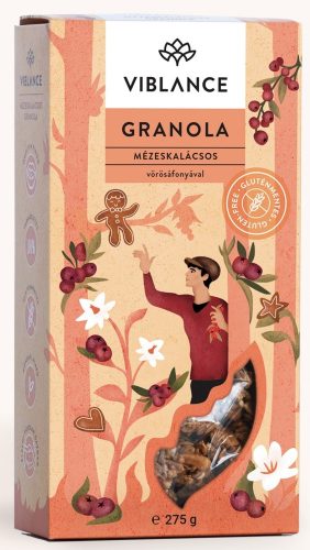 Viblance Mézeskalácsos Granola 275g