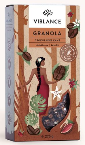 Viblance Csokoládés Kávé Granola 275g