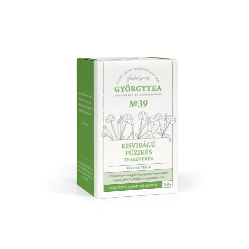 Györgytea Kisvirágú füzikés 50g teakeverék Férfiak teája No.39