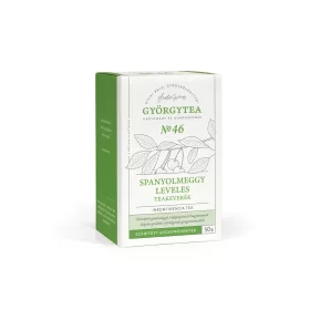   Györgytea Spanyolmeggy leveles 50g teakeverék, Inkontinencia tea No.46