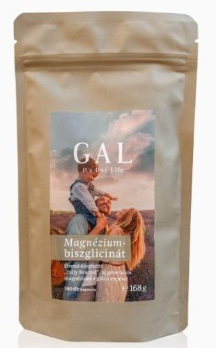 GAL Magnézium-biszglicinát utántöltő 180 kapszula 168g