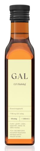 GAL Halolaj 250ml 1738mg Omega-3/adag ÚJ