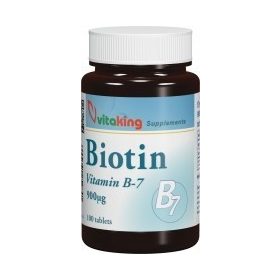 Vitaking Biotin 900mcg B-7 (100) tabletta