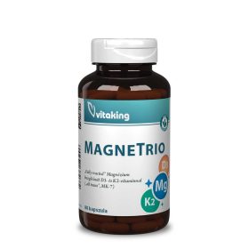   Vitaking MagneTrio D3+K2+ Magnézium biszglicinát (80) kapszula
