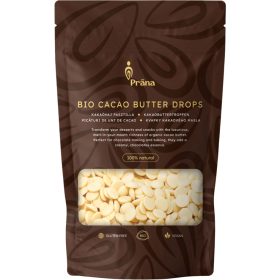 Prana Bio Kakaóvaj pasztilla 100g Cacao Butter Drops