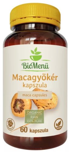 BIO Macagyökér kapszula 60db BioMenü