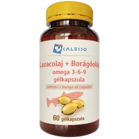 Caleido Lazacolaj+borágóolaj omega 3-6-9 gélkapszula 60db
