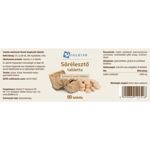 Caleido Sörélesztő tabletta 90db